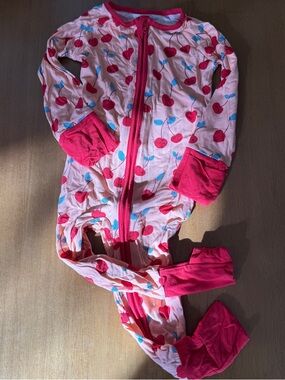 Little Sleepies Cherry On Top Zippy